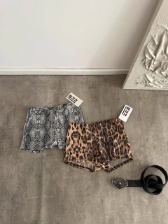Short lentejuelas Estampado