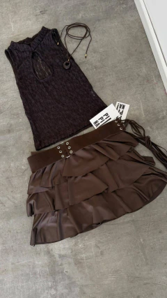 Mini short volados Carla - Pipinashowroom