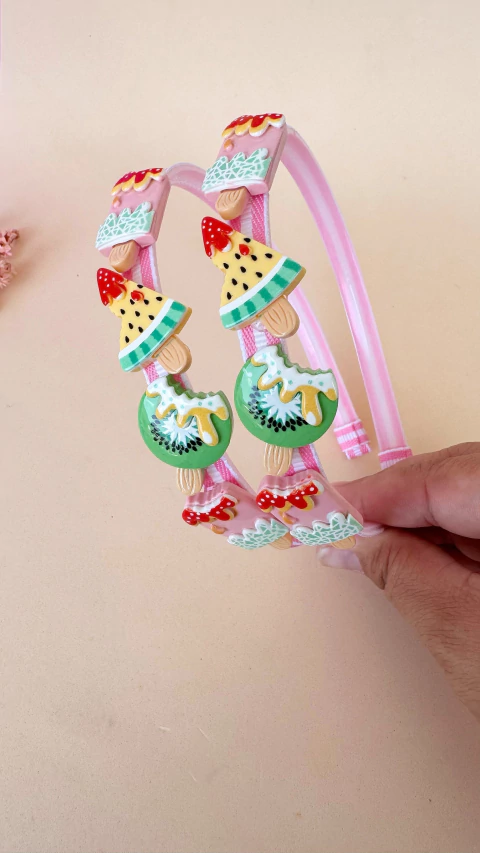 Tiara picolé de frutinhas - comprar online