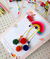 Clips tererê escolar arco iris