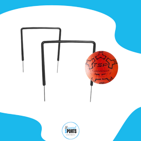 Combo Arcos de Fútbol + Pelota de Goma N°4 – Especial Día del Niño
