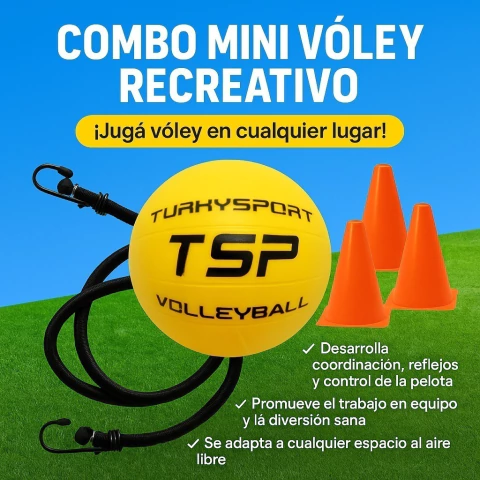 Combo Mini Vóley Recreativo – Armá tu cancha en cualquier lugar - comprar online
