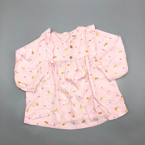 Vestido M&S - Talle 9-12 meses - SEGUNDA SELECCIÓN