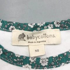 Body Baby Cottons - Talle 0-3 meses