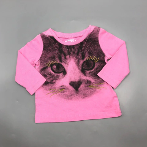 Remera OshKosh - Talle 6-9 meses - SEGUNDA SELECCIÓN