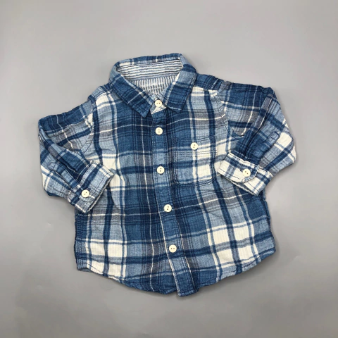 Camisa GAP - Talle 6-9 meses - SEGUNDA SELECCIÓN