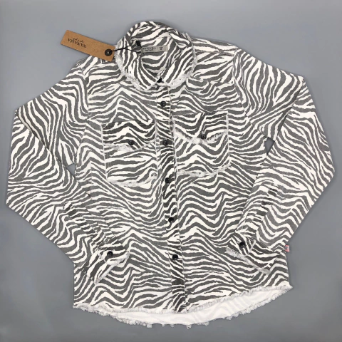 Campera jean/gabardina Wanama - Talle 10 años - SEGUNDA SELECCIÓN