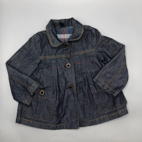 Campera jean/gabardina Zara - Talle 2 años - SEGUNDA SELECCIÓN