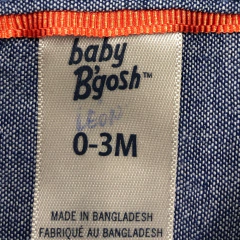 Camisa OshKosh - Talle 0-3 meses - SEGUNDA SELECCIÓN - Baby Back Sale SAS
