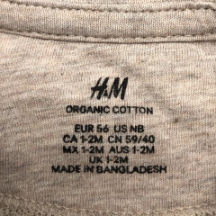 Buzo H&M - Talle 0-3 meses - SEGUNDA SELECCIÓN - Baby Back Sale SAS