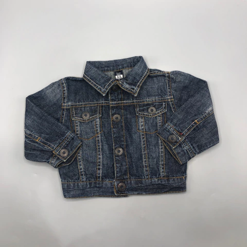 Campera jean/gabardina Zara - Talle 6-9 meses - SEGUNDA SELECCIÓN