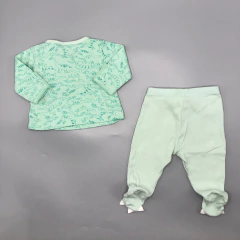 Conjunto Batita + Ranita Grisino - Talle 0-3 meses - SEGUNDA SELECCIÓN - tienda online