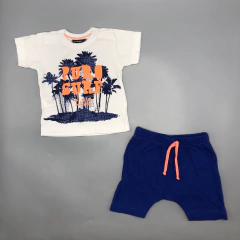 Conjunto Remera + Short Mimo - Talle 3-6 meses