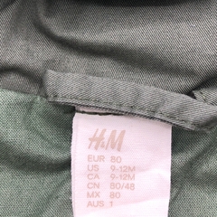 Campera jean/gabardina H&M - Talle 9-12 meses - SEGUNDA SELECCIÓN