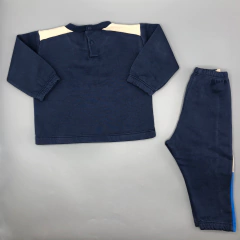 Conjunto Abrigo + Pantalón Grisino - Talle 6-9 meses - SEGUNDA SELECCIÓN - tienda online
