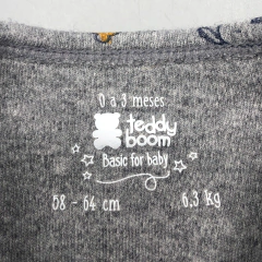 Body Teddy Boom - Talle 0-3 meses - SEGUNDA SELECCIÓN - comprar online