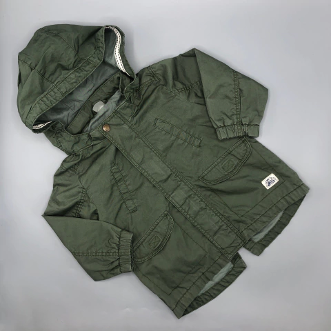 Campera jean/gabardina H&M - Talle 9-12 meses - SEGUNDA SELECCIÓN