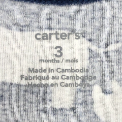 Body Carters - Talle 3-6 meses - SEGUNDA SELECCIÓN