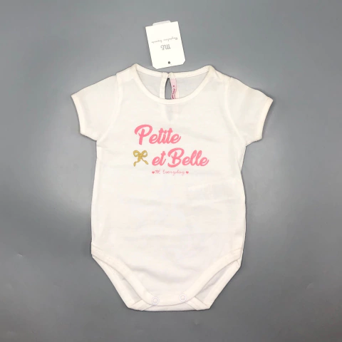 Body Magdalena Esposito - Talle 0-3 meses - SEGUNDA SELECCIÓN