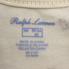 Conjunto Remera/body + Pantalón Polo Ralph Lauren - Talle 3-6 meses en internet