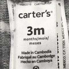 Jogging Carters - Talle 3-6 meses - SEGUNDA SELECCIÓN