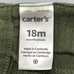 Camisa Carters - Talle 18-24 meses