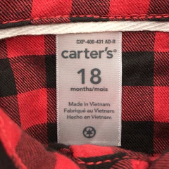 Camisa Carters - Talle 18-24 meses