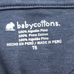 Remera Baby Cottons - Talle 6 años - SEGUNDA SELECCIÓN - comprar online