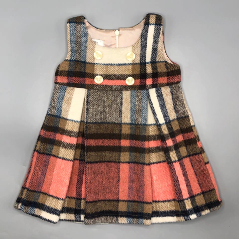 Vestido Pioppa - Talle 9-12 meses - SEGUNDA SELECCIÓN