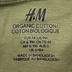 Body H&M - Talle 6-9 meses