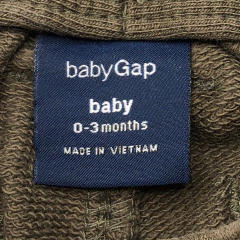 Jogging GAP - Talle 0-3 meses - SEGUNDA SELECCIÓN - Baby Back Sale SAS