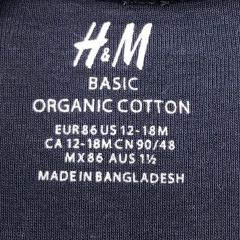 Body H&M - Talle 12-18 meses - SEGUNDA SELECCIÓN - comprar online
