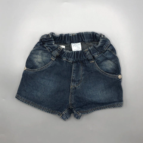 Short/bermuda Grisino - Talle 0-3 meses - SEGUNDA SELECCIÓN