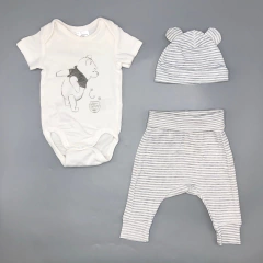 Conjunto Remera/body + Pantalón H&M - Talle 0-3 meses - SEGUNDA SELECCIÓN