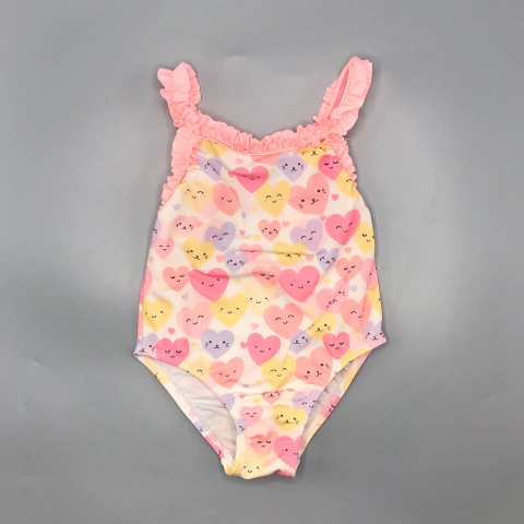 Traje de baño enteriza Crayón - Talle 12-18 meses - SEGUNDA SELECCIÓN