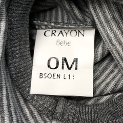 Enterito corto Crayón - Talle 6-9 meses