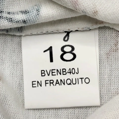 Enterito corto Crayón - Talle 18-24 meses - Baby Back Sale SAS