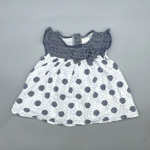 Vestido First Impressions - Talle 3-6 meses