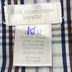 Jumper short First moments - Talle 0-3 meses - Baby Back Sale SAS