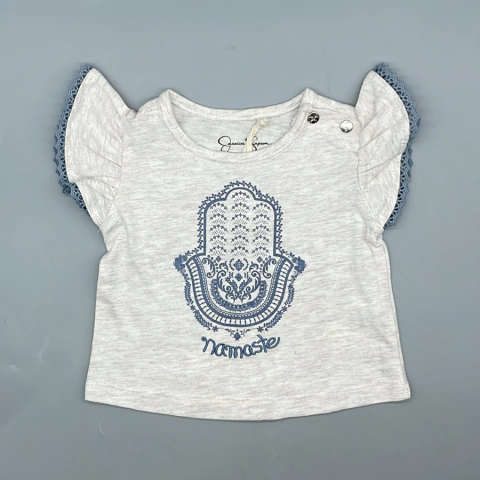 Remera Jessica Simpson - Talle 3-6 meses - SEGUNDA SELECCIÓN