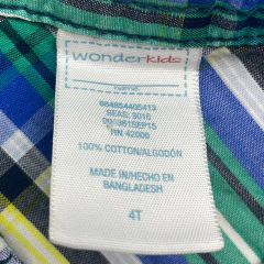 Camisa Wonder Nation - Talle 4 años