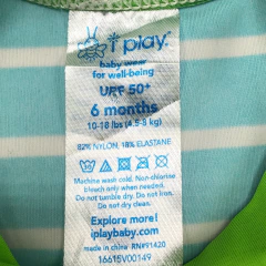 Traje de baño remera de agua I Play - Talle 6-9 meses - SEGUNDA SELECCIÓN - Baby Back Sale SAS