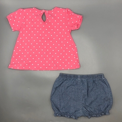 Conjunto Remera + Short Carters - Talle 2 años - SEGUNDA SELECCIÓN - tienda online