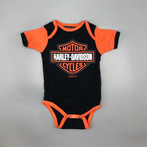 Body Harley Davidson - Talle 3-6 meses - SEGUNDA SELECCIÓN