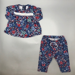 Conjunto Remera/body + Pantalón Mimo - Talle 3-6 meses - SEGUNDA SELECCIÓN