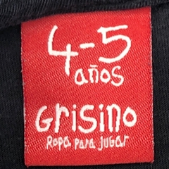 Remera Grisino - Talle 4 años - SEGUNDA SELECCIÓN - tienda online