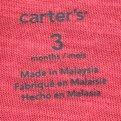 Remera Carters - Talle 3-6 meses - SEGUNDA SELECCIÓN