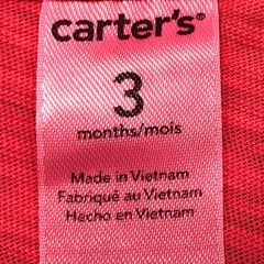 Remera Carters - Talle 3-6 meses - SEGUNDA SELECCIÓN