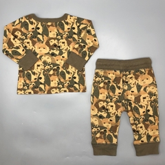 Conjunto Remera/body + Pantalón Paula Cahen D Anvers - Talle 3-6 meses - SEGUNDA SELECCIÓN - Baby Back Sale SAS