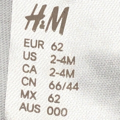 Enterito corto H&M - Talle 0-3 meses